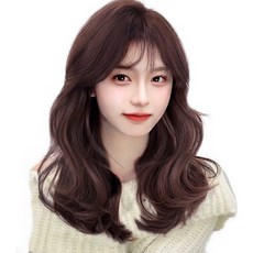 GABAL WITH 單色波浪接髮 40cm 195g, 深棕色, 1個