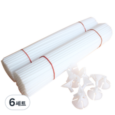 Partybok.com 杯棒 PB35 30cm x 100p + 大號 100p, 單色, 6組