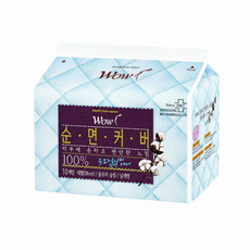 東星 WOW 純棉超薄護墊 28cm (量少型護墊 經期後適用), 超薄護墊, 1包