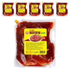 오뚜기 오쉐프 통닭양념 순한맛, 2kg, 6개