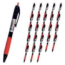 ibis i-ball 1.0mm 原子筆, 紅色(01472), 24個