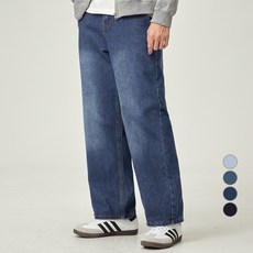 CARET 男性基本款半寬版半鬆緊帶牛仔褲 (28-36)