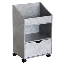 收納王妃 北歐風造型收納櫃 低, 清水模深