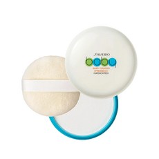 SHISEIDO 資生堂 台灣公司貨 嬰兒爽身粉餅 附粉撲 50g, 1入, 白色