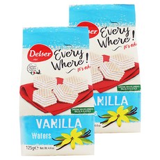 香草威化餅, 2包, 125g