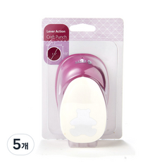 Phocos 圖案打洞器 R-36, 熊形, 5個