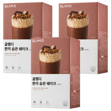GLAM.D 巧克力風味可口輕盈奶昔 Set 5入, 5包, 40g, 3盒