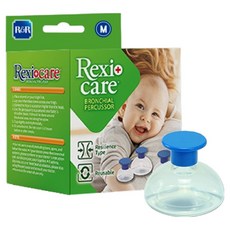 R&R 棕櫚杯矽膠背攻嬰兒裝飾尺寸 M, 淺藍色, 1個