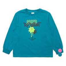 알로봇 아동용 그래피티 긴소매 면 티셔츠