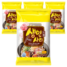 오뚜기 생면사리, 800g, 4개