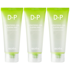 ARONYX 泛醇Cica亮白緊緻晚安面膜, 100ml, 3個