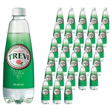 LOTTE 樂天 TREVI 葡萄柚風味氣泡飲 500ml 無熱量, 30瓶