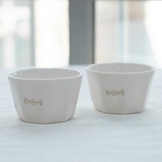 Syracuse CHINA Freeze 飯碗, 2個, 白色
