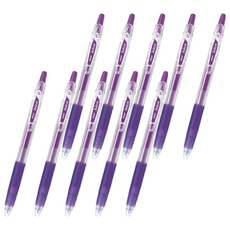 PILOT 百樂 果汁中性筆 0.38mm, 葡萄紫, 10個