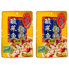 橋頭 酸菜魚用調味料 麻辣味, 2包, 318g