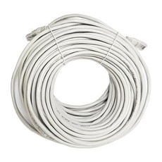 葉子小舖 CAT5高速網路線, RJ45接頭 灰白 30M, 1條