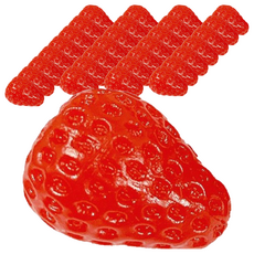 美甲立體模型草莓果凍材料, 單一顏色, 100個