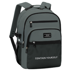 Add Edit Reverse 後背包 + 鑰匙圈隨機出貨 灰色, 灰色的