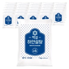 백설 하얀설탕, 1kg, 25개