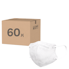 順易利 幼童3D立體口罩 11.2 x 9cm 2~5歲, 白色, 30片, 2盒