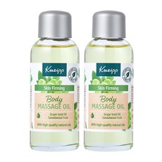 크나이프 스킨퍼밍 그레이프 씨드 바디 마사지오일, 100ml, 2개
