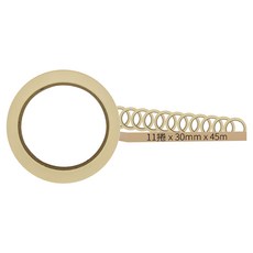 美紋膠帶 335 耐中低溫 30mm x 45m, 11捲