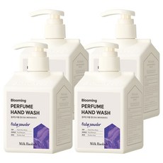 밀크바오밥 블루밍 퍼퓸 핸드워시 베이비파우더, 250ml, 4개