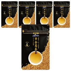 High Tea 伂橙 黃金蕎麥茶, 台灣在地, 無咖啡因, 全年齡適用, 6g, 15包, 5袋