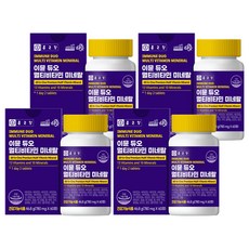 종근당 이뮨 듀오 멀티비타민 미네랄, 60정, 4개