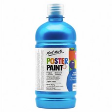 Mont Marte 蒙瑪特 廣告顏料 MPST004 藍色, 500ml, 1色