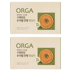 ORGA 烘烤國產米製成的煎餅, 黑芝麻口味, 2個, 144g