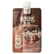플라이밀 단백질 쉐이크 파우치 초코 7p, 45g, 7개