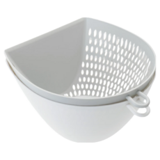 AKEBONO 曙產業 小鳥 千鳥丸碗 L 白色 日本製 多功能料理碗, 165 x 182 x 97 mm, 1個, 調理盆