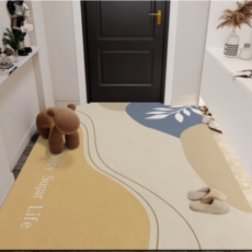 喬木居家 北歐風玄關PVC皮革地墊