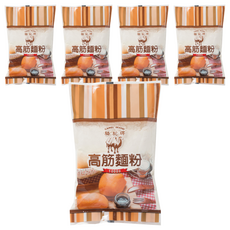 聯華製粉 駱駝牌 高筋麵粉 無添加, 1kg, 5包
