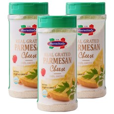 리얼 그레이티드 파마산치즈, 227g, 3개