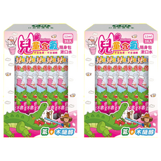 T.KI 白人 鐵齒兒童含氟漱口水隨身包 木糖醇 氟化物 草莓口味 無添加人工色素/酒精, 192ml, 2盒