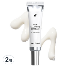 Heart Percent 皮膚平衡防曬隔離霜 30ml, 單一顏色, 2個