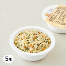 짱죽 영양 닭가슴살볶음밥, 160g, 5개