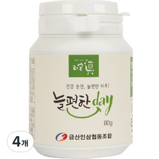 錦山人參合作社 Realjin 日日舒暢 day 800p, 4個, 80g