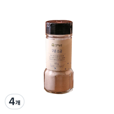 상하농원 구운 소금, 85g, 4개