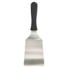 AMBROGIO SANELLI 山里尼 SUPRA煎鏟(硬)15*9CM 108g, 黑色, 義大利製造, 高級TPE手柄, 1個