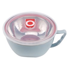 minono 米諾諾 不銹鋼泡麵碗 小, 顏色隨機, 1個