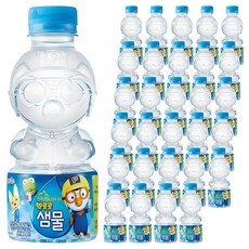 팔도 뽀로로 샘물, 지하수, 250ml, 100개