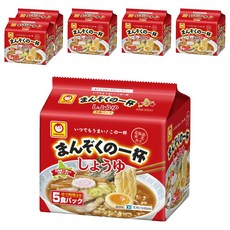 東洋水產 五入包麵 醬油, 30包