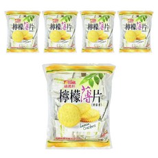 福義軒 檸檬薄片, 320g, 5袋