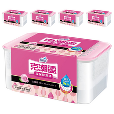 farcent 花仙子 克潮靈 環保除濕桶 玫瑰香, 350g, 5個