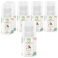 nac nac 草本精油驅蚊滾珠 0歲以上, 50ml, 6瓶