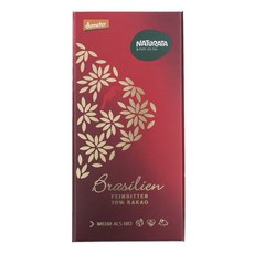 NATURATA 巴西70%黑巧克力, 80g, 1片