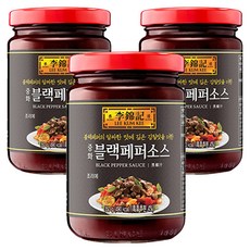 이금기 중화 블랙페퍼소스, 350g, 3개